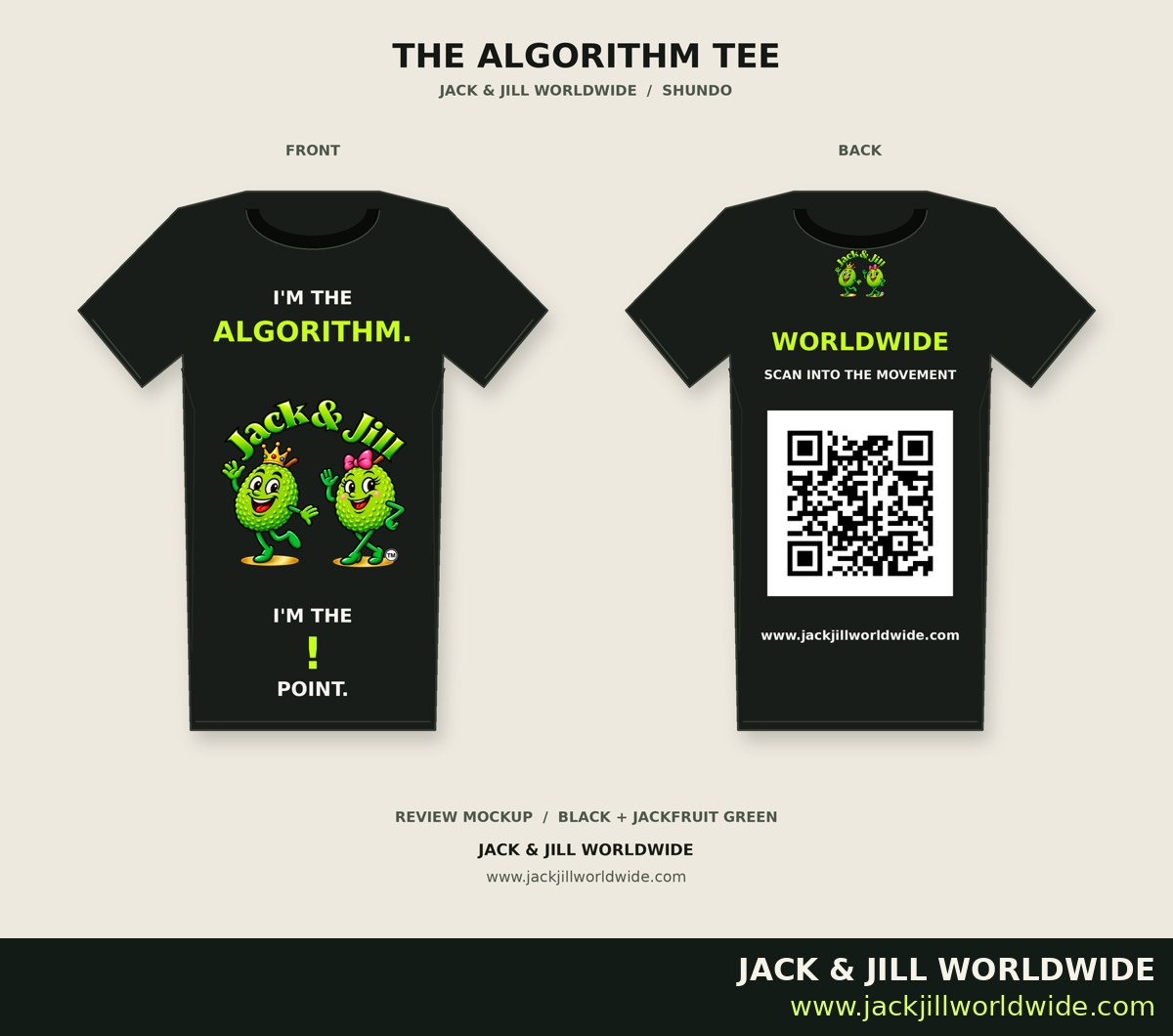 Algorithm Tee concept artwork